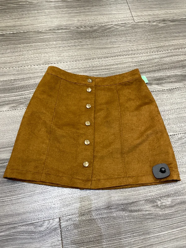 Bronze Skirt Mini & Short Old Navy, Size 2