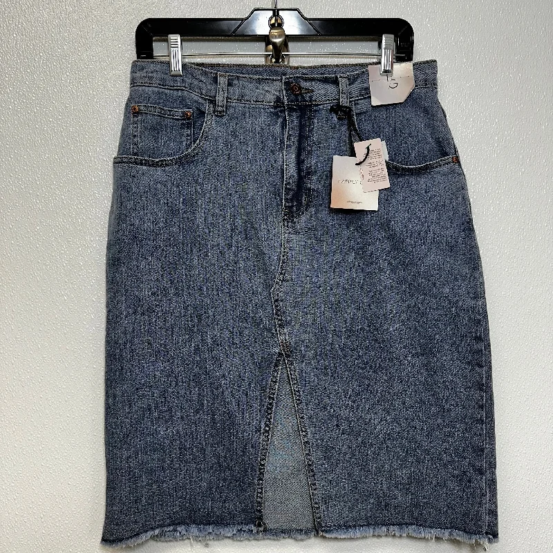 Denim Skirt Mini & Short Happily Grey, Size M