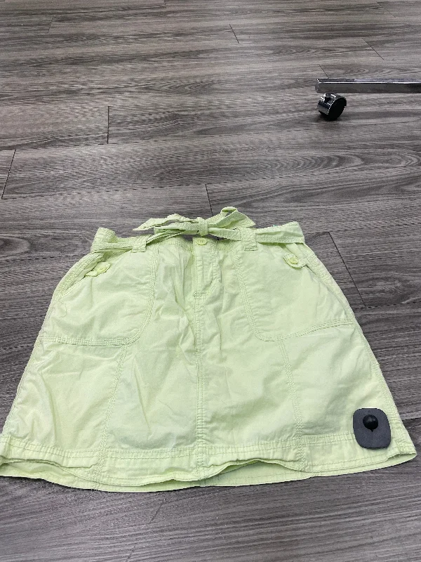 Green Skirt Mini & Short St Johns Bay, Size 6