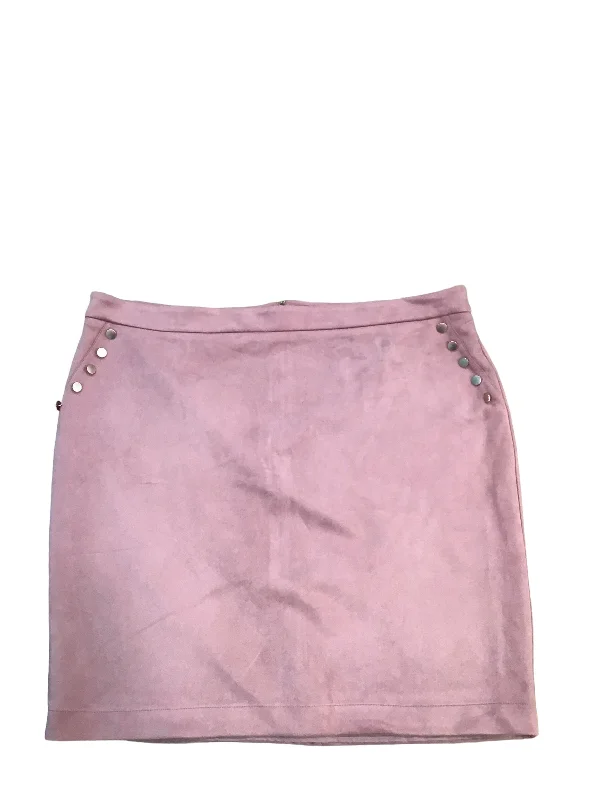 Pink Skirt Mini & Short Liz Claiborne, Size 22