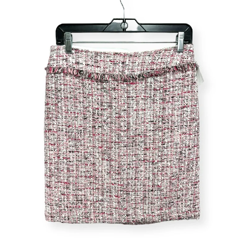 Pink Skirt Mini & Short White House Black Market, Size 4