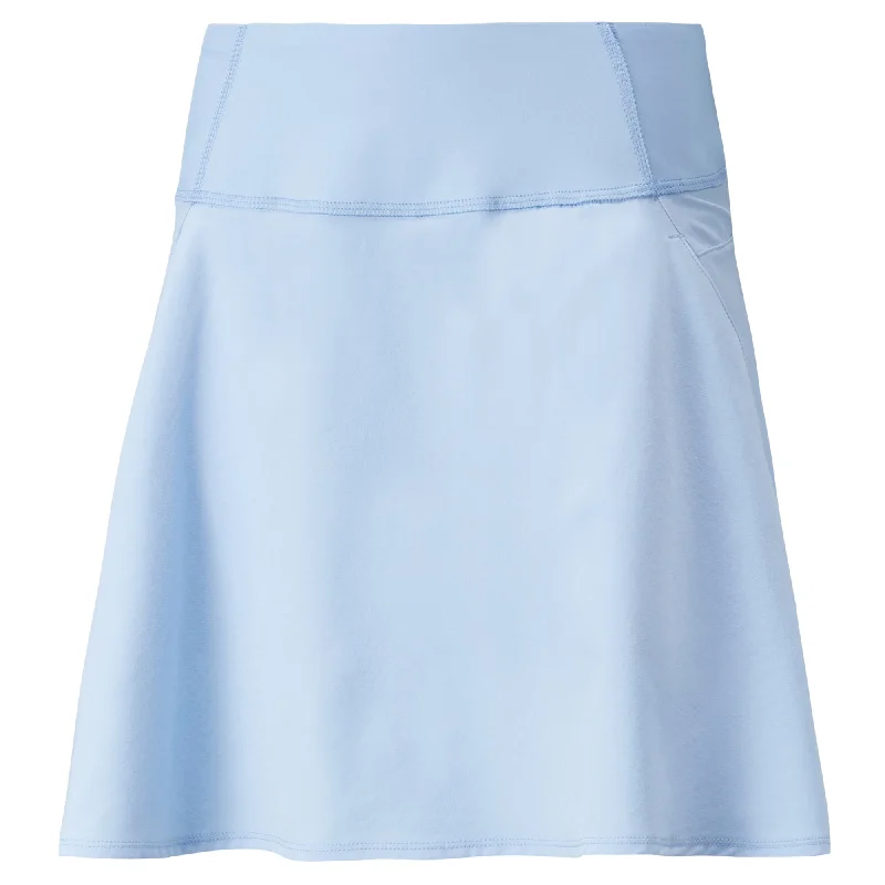 Women's PWRSHAPE Solid Woven Golf Skirt | Placid Blue