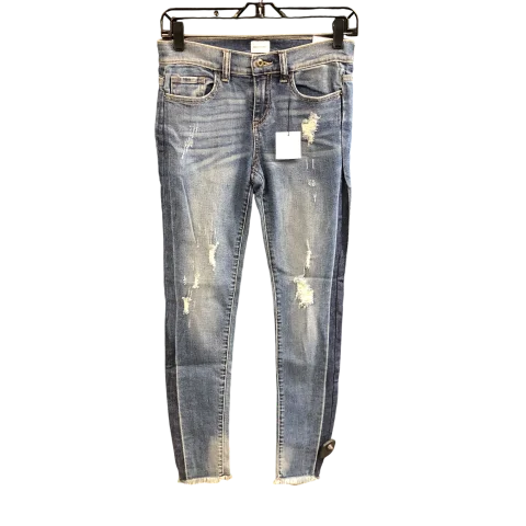 Jeans Skinny By Sneak Peek In Blue, Size: 0