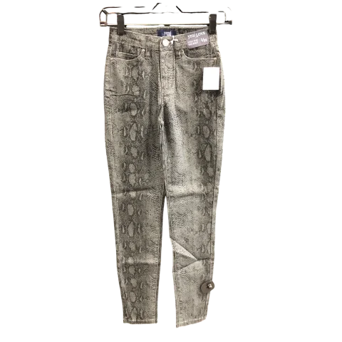 Jeans Skinny By Ymi In Grey, Size: 0