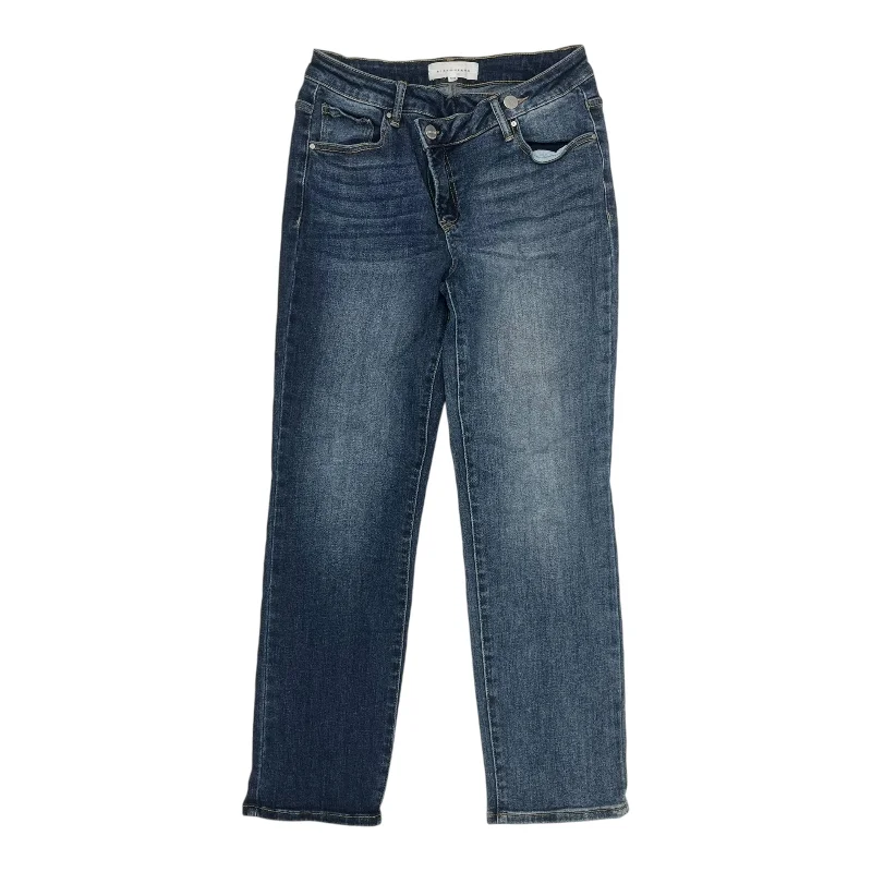 Jeans Straight By Risen In Blue, Size:8