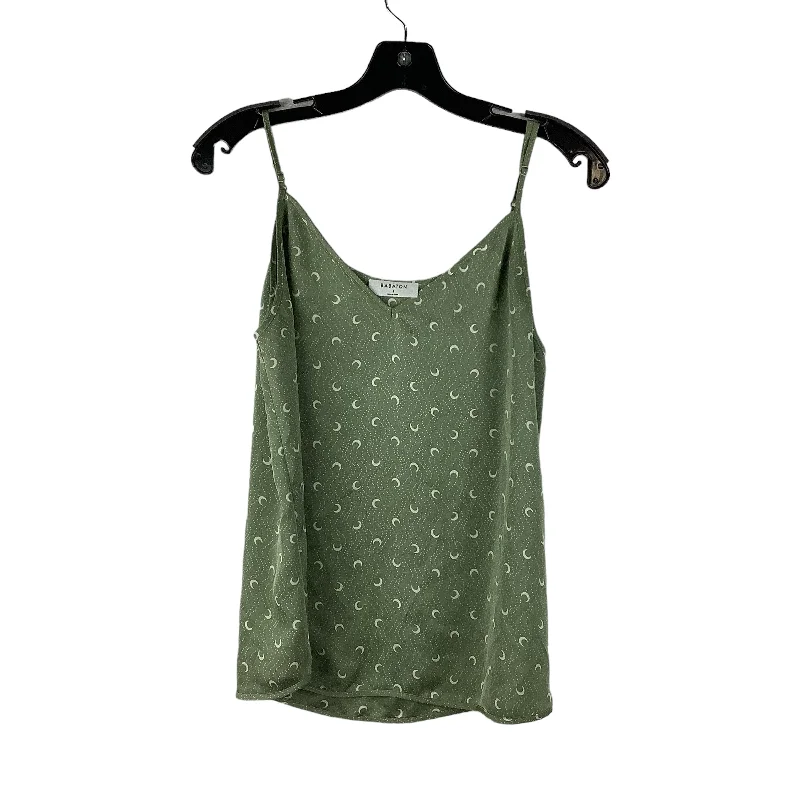 Green Top Sleeveless Babaton, Size S