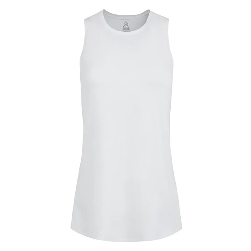 Tasc Womens NOLA Slub Tank Top - White