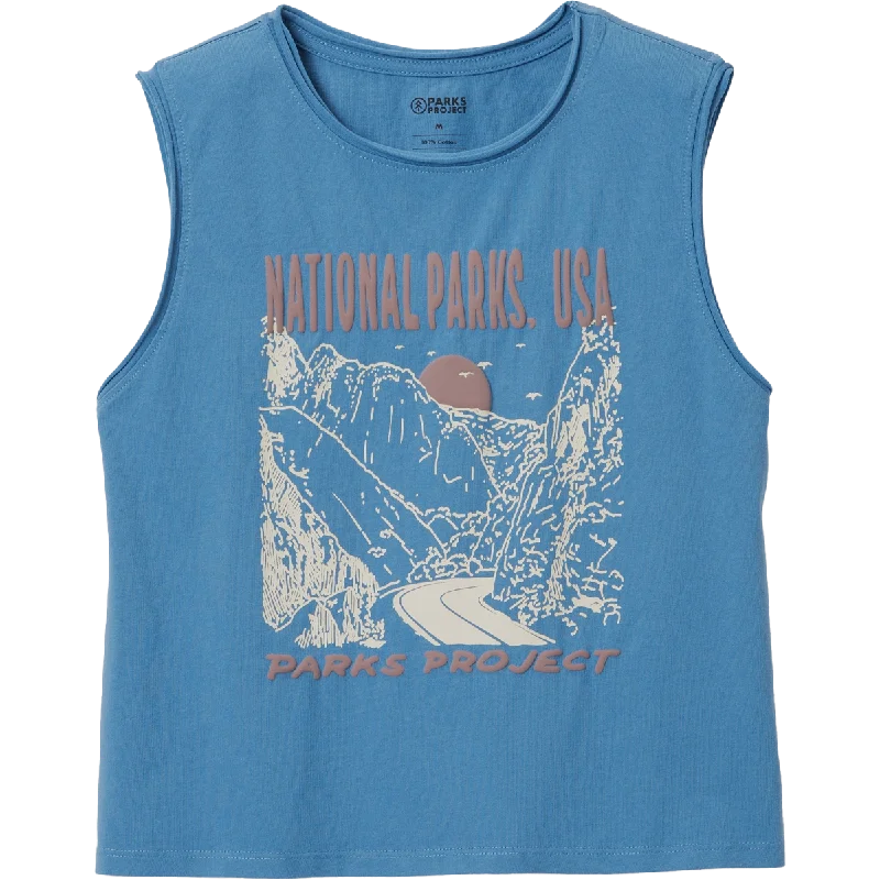 Women's National Parks Puff Print Tank