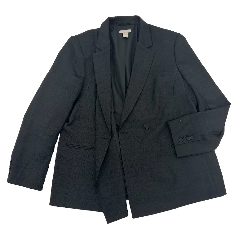 BLACK H&M BLAZER, Size XL