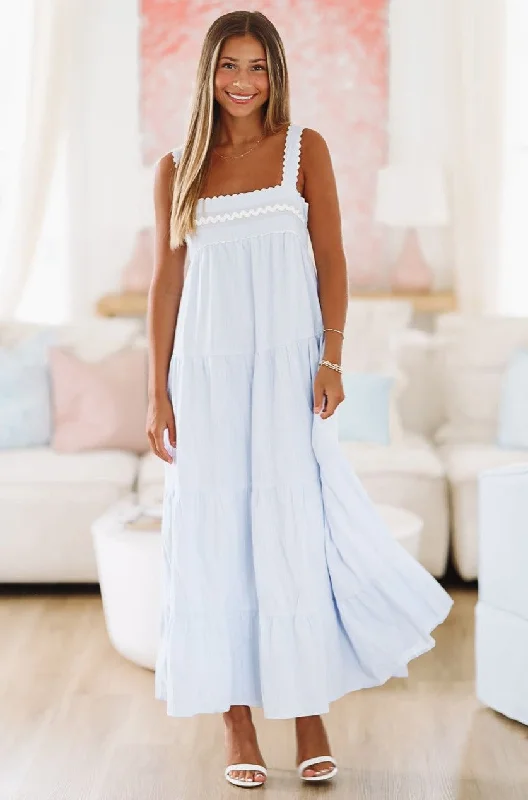 Blue By You Maxi Dress - Blue