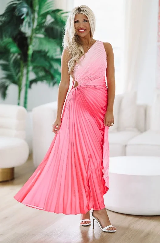 What Dreams Are Made of Maxi Dress - Pink