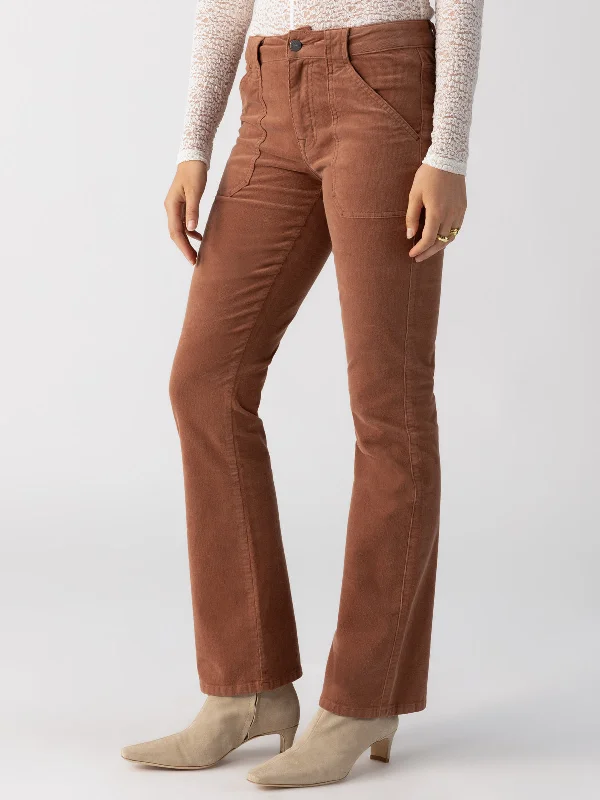 Corduroy Hayden Bootcut Standard Rise Pant Raw Hide