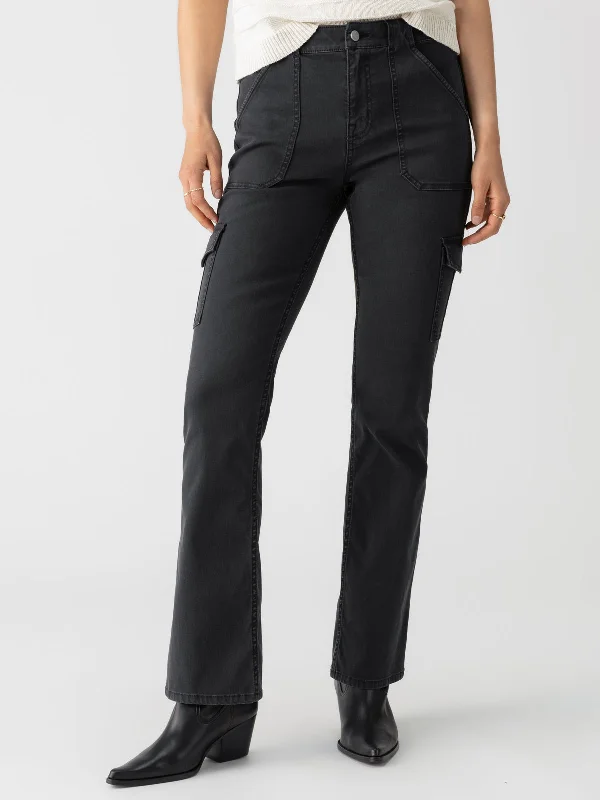 Sculpted Hayden Bootcut Standard Rise Pant Black