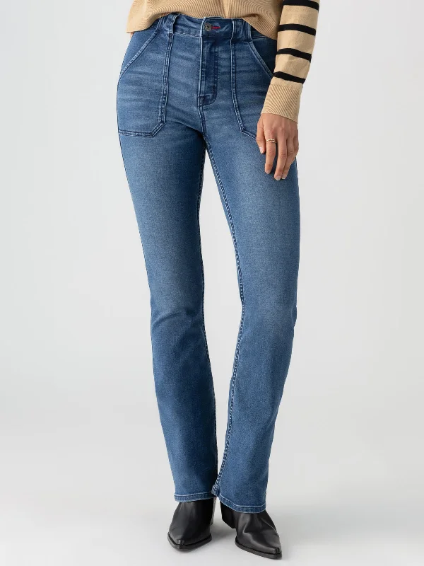 Sculpted Hayden Bootcut Standard Rise Denim Pant Lucky Streak