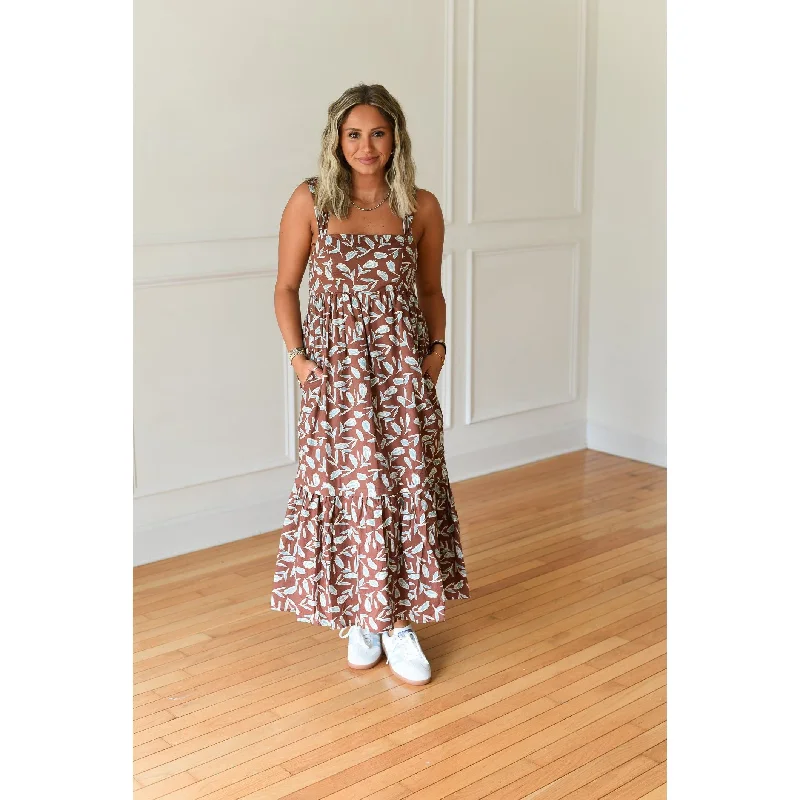 Wellah Floral Print Midi Dress